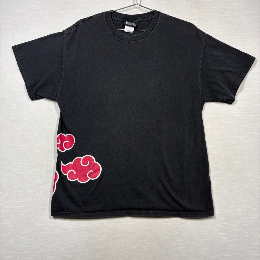 Vintage Naruto‎ Shippuden Faded Kakashi Akatsuki Anime T-Shirt Large